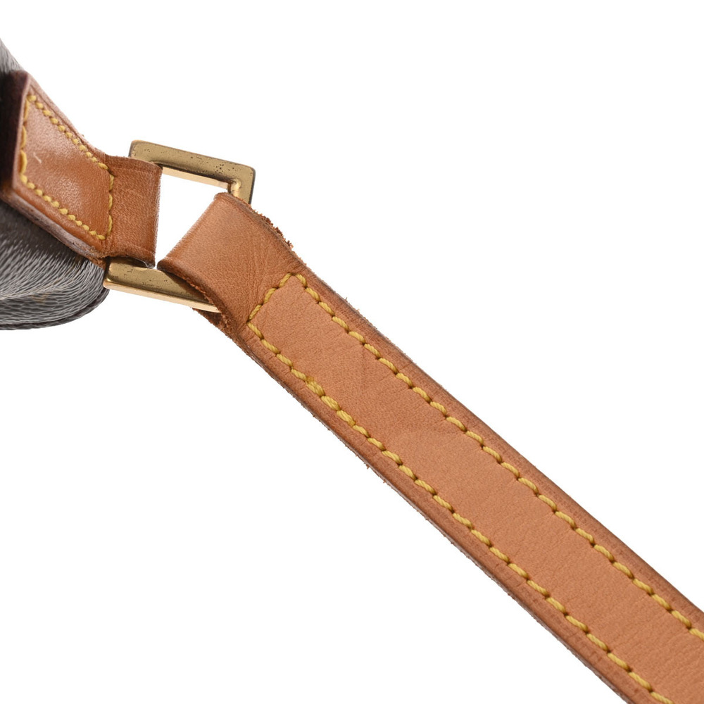 LOUIS VUITTON Monogram Trotter Brown Canvas Shoulder Bag - Picture 6 of 9
